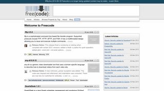 freecode.com screenshot
