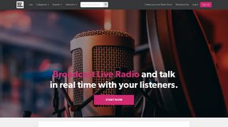 blogtalkradio.com screenshot
