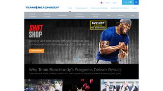 teambeachbody.com screenshot
