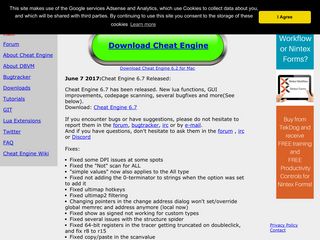 cheatengine.org screenshot