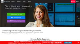 limestonenetworks.com screenshot