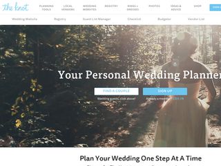 theknot.com screenshot