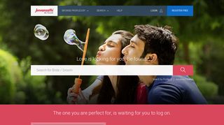 jeevansathi.com screenshot