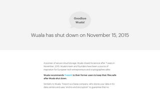 wuala.com screenshot