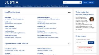 justia.com screenshot