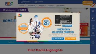 firstmedia.com screenshot