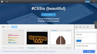 cssdeck.com screenshot