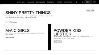 maccosmetics.com screenshot