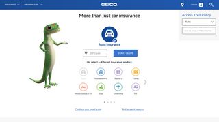 geico.com screenshot