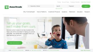 tdameritrade.com screenshot