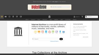 archive.org screenshot