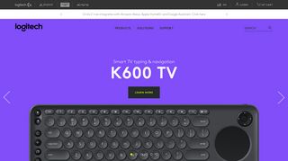 logitech.com screenshot