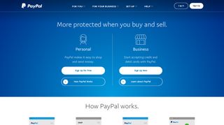 paypal.com.au screenshot