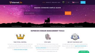 internetbs.net screenshot