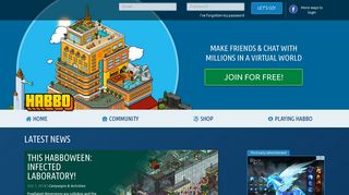 habbo.com screenshot