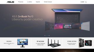 asus.com screenshot