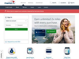 capitalone.com screenshot