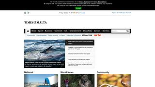 timesofmalta.com screenshot