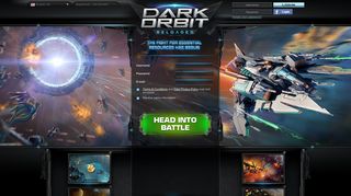 darkorbit.com screenshot