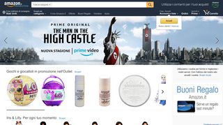 amazon.it screenshot