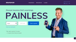 esurance.com screenshot