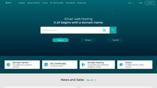 gandi.net screenshot