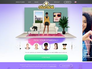 stardoll.com screenshot