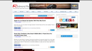 redmondpie.com screenshot