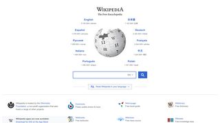 wikipedia.org screenshot