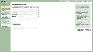 chatzy.com screenshot