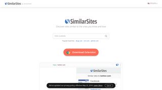 similarsites.com screenshot