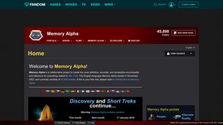 memory-alpha.org screenshot