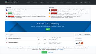malwaretips.com screenshot