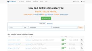 localbitcoins.com screenshot
