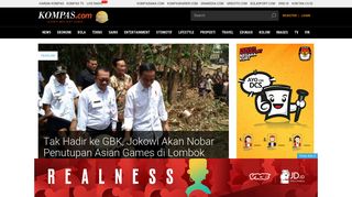kompas.com screenshot