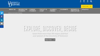 udel.edu screenshot