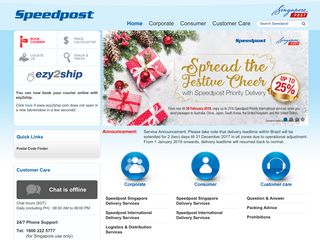 speedpost.com.sg screenshot