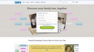 geni.com screenshot