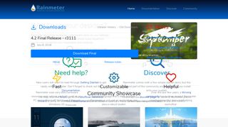 rainmeter.net screenshot