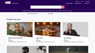 stubhub.com screenshot