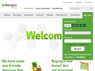 huntington.com screenshot