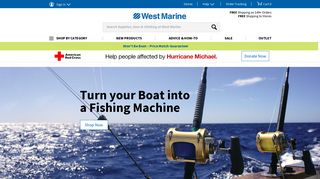 westmarine.com screenshot