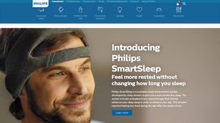 philips.com screenshot
