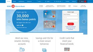 bmoharris.com screenshot