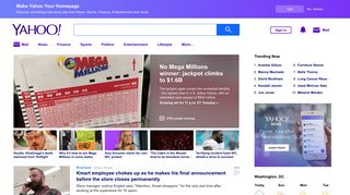 yahoo.com screenshot