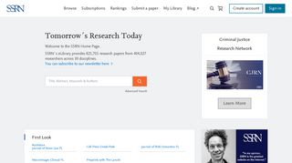 ssrn.com screenshot