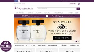 fragrancenet.com screenshot