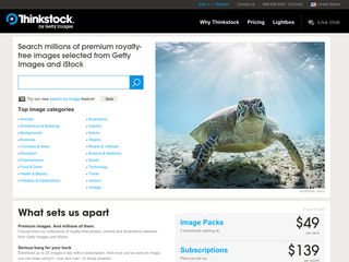 thinkstockphotos.com screenshot