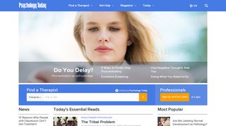 psychologytoday.com screenshot