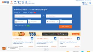 goibibo.com screenshot